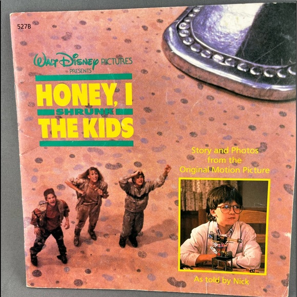 1989 Walt Disney “Honey I Shrunk the Kids” softcover storybook - Picture 1 of 3